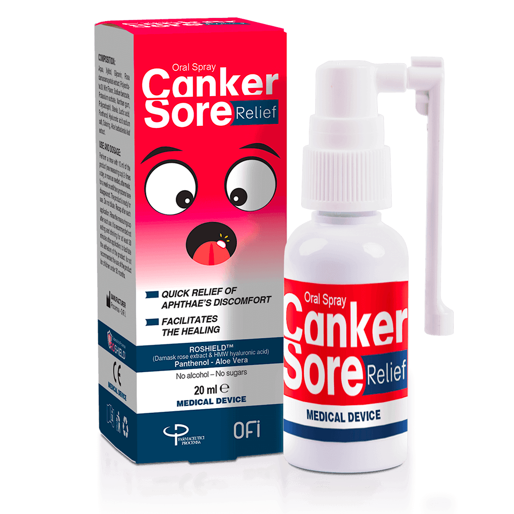 Canker Sore - Oral Spray - 20 ml Medical Device - Canker Sore